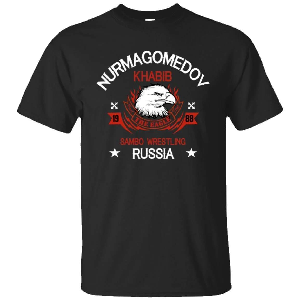 

Khabib Nurmagomedov T Shirt Mma 1988 Russia Shirt Men Size S 3XL