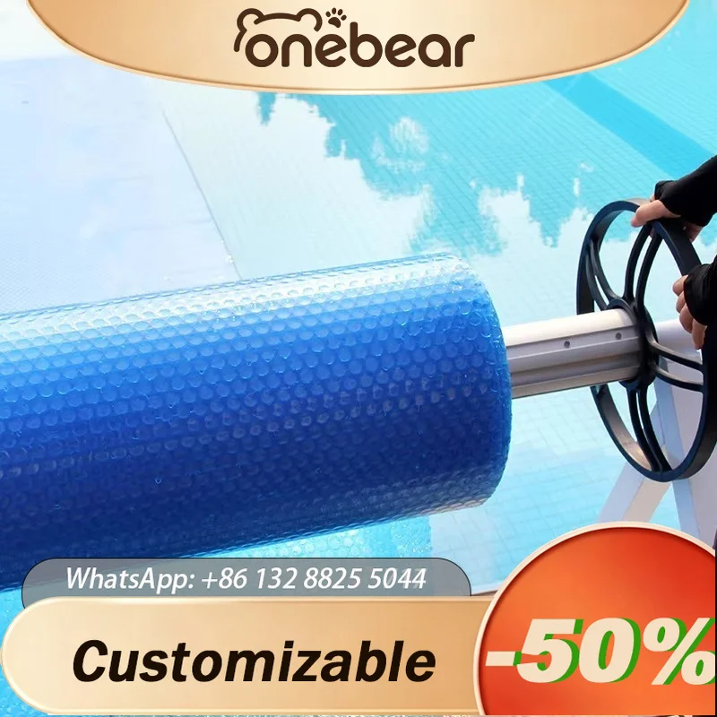 Any Size Custom Rectangular Swimming Pool Cover Heat Retaining Dustproof UV Resistant Durable Villa Outdoor Pool Accessories