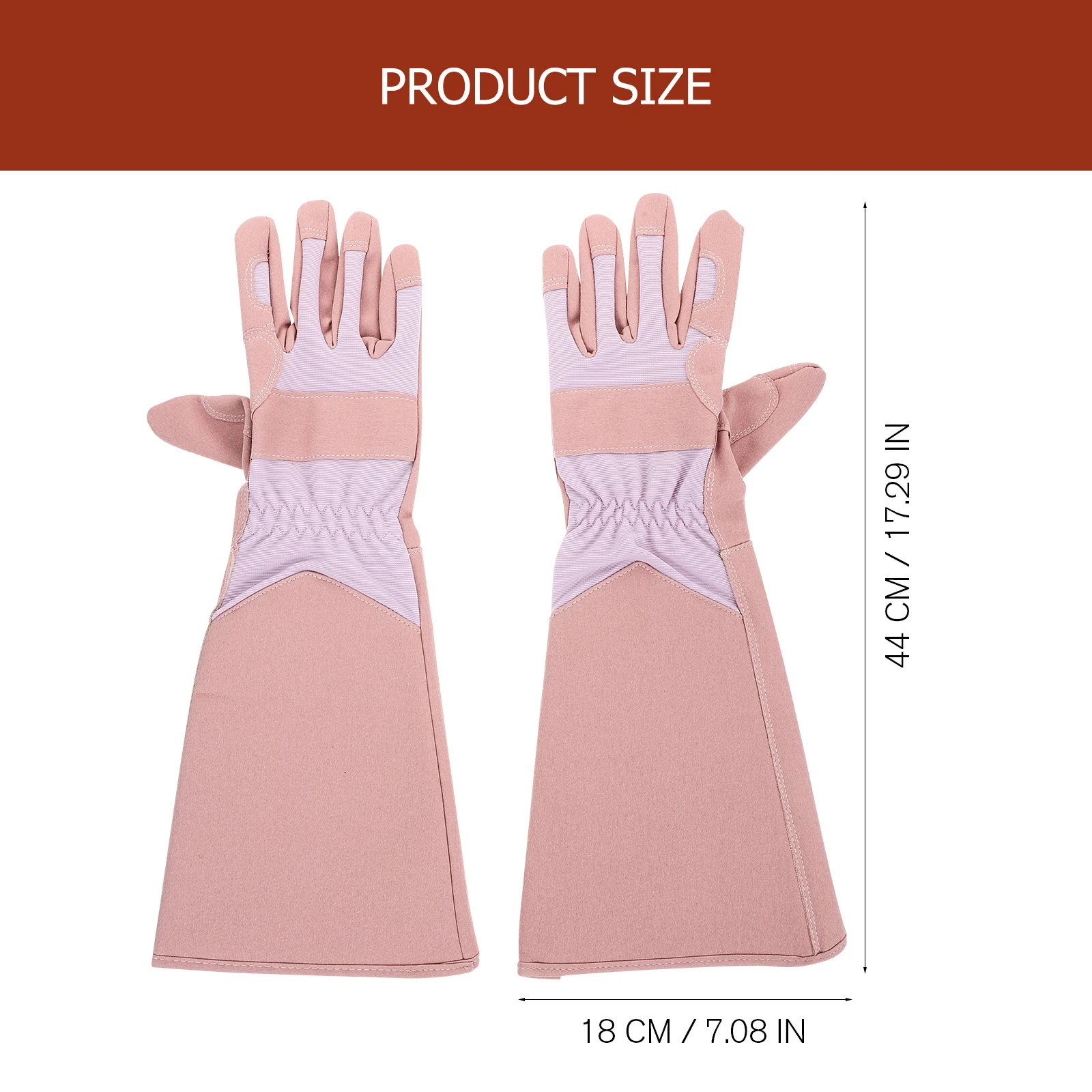 

1 Pair Gardening Gloves Puncture Proof Thorn Resistant Work Gloves For Women Men Long Sleeve Planting Pruning Protective Hand