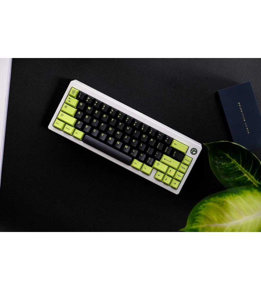 Keycap personality icon New product Original height ABS two-color 253-key Toxic keycap