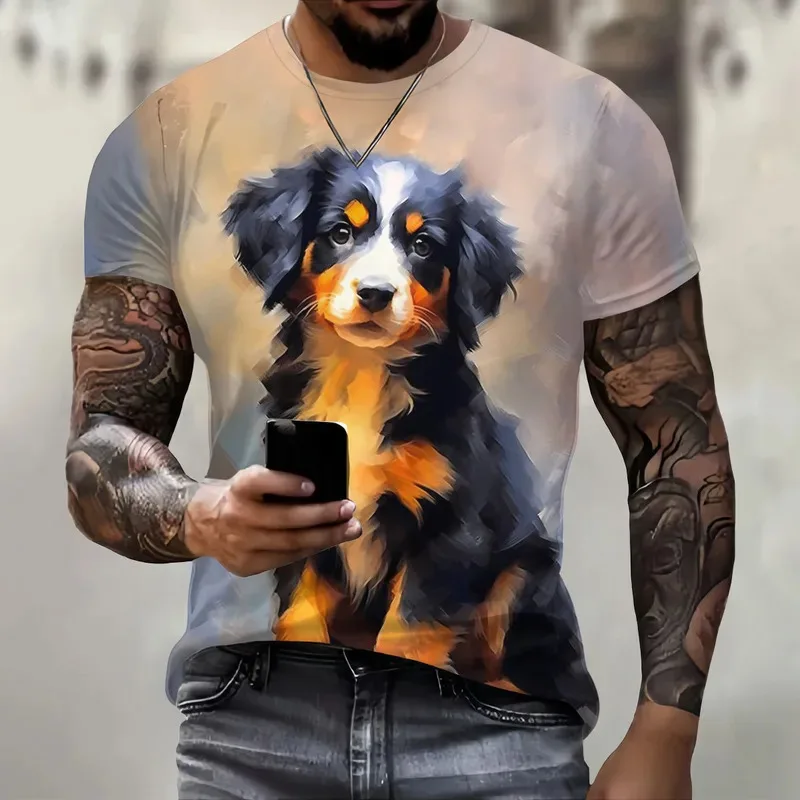 

Funny Animal T-Shirts Squirrel Dog 3D Print Men Women Hip Hop Short Sleeve T Shirt Oversized Tees Harajuku Y2k Tops Kid Clothing