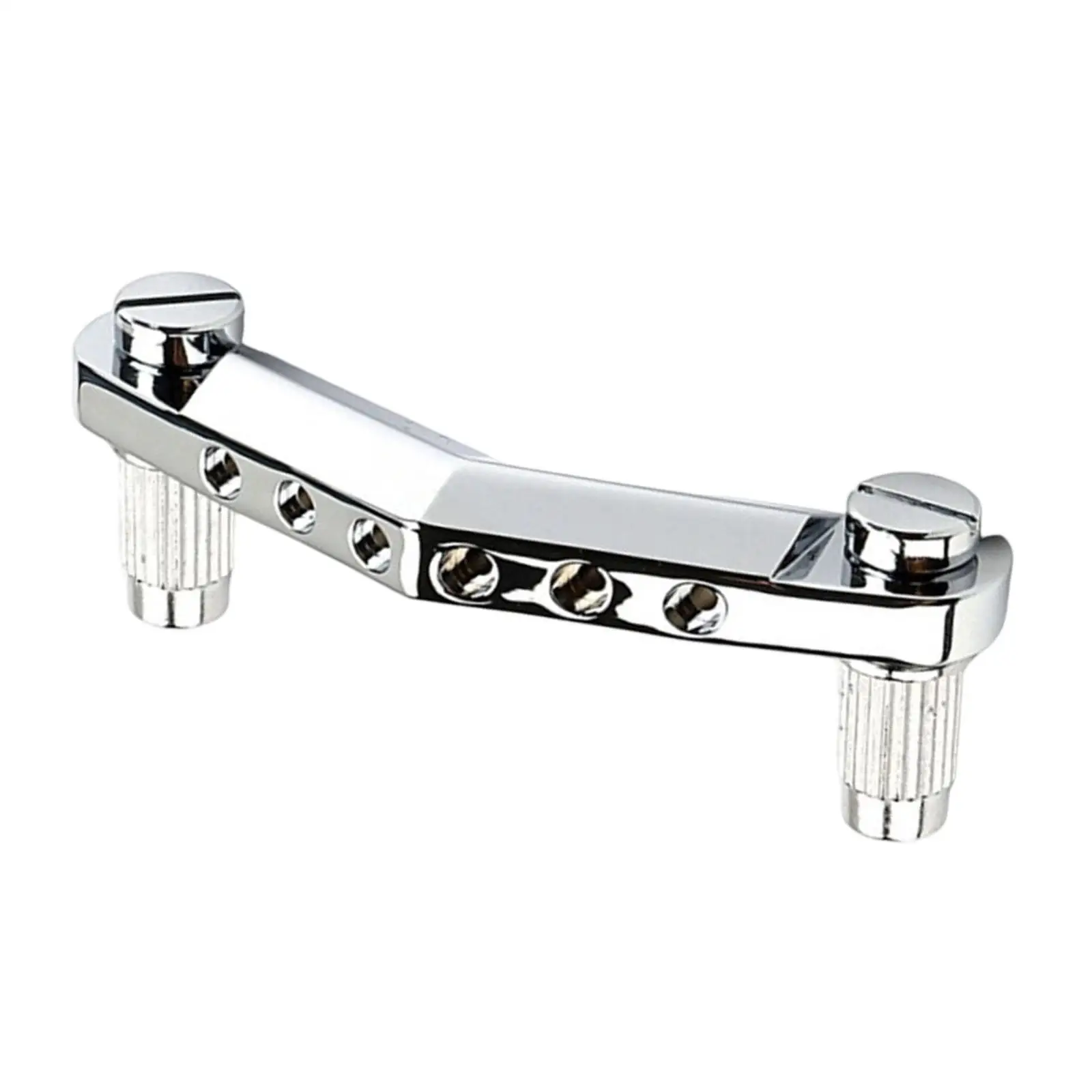 V Shape Metal Stop Rod Tailpiece Electric Guitar Replacement Bridge Parts for Improved Sound and Stability