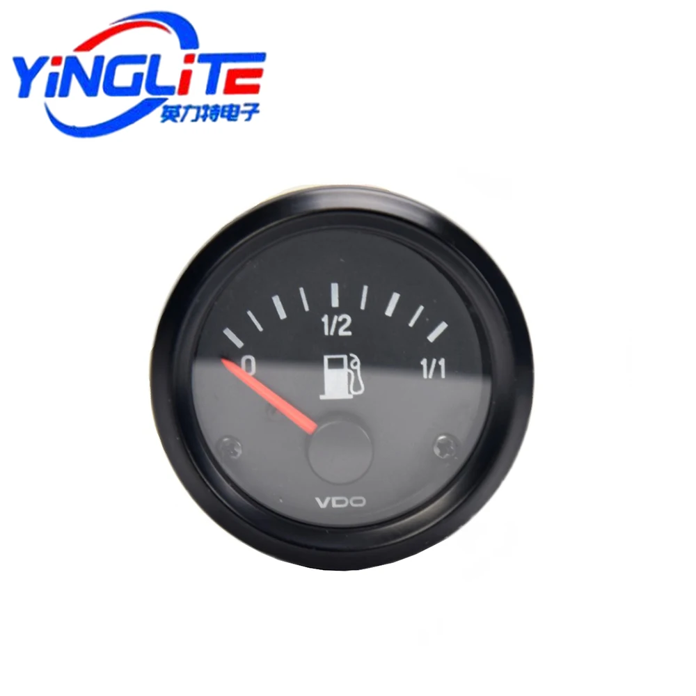 VDO Fuel Gauge 12V 24V 40-120C Fuel Gauge Diesel Genset Parts Diesel Genset Excavator Parts