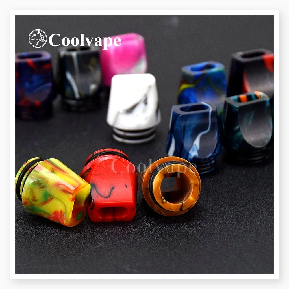 810 Drip Tip in Random Color Resin for Apocalypse GEN 2 RDA and Goon V1.5 RTA