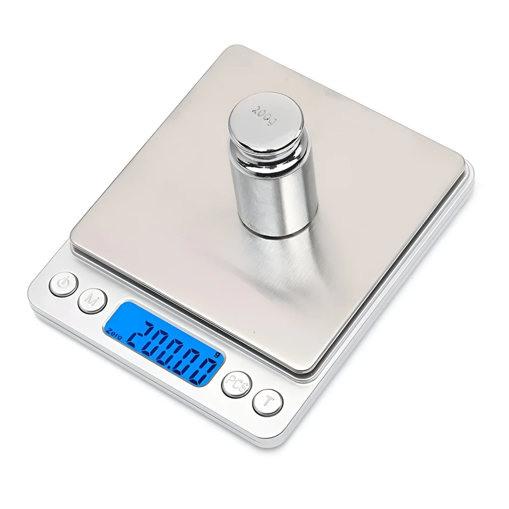 500g 3000g 0.1g 0.01g For Jewelry Gram Weight For Kitchen Precise LCD Mini Digital Scale High Accuracy Backlight Electric Pocket