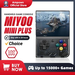 Consola de juegos portátil Retro MIYOO Mini Plus V2 Mini + pantalla IPS consola de videojuegos clásica sistema Linux regalo para niños