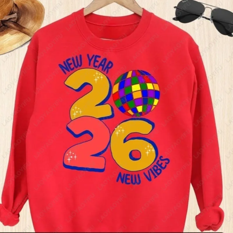 السنة الجديدة 2026 ديسكو الكرة البلوزات الملونة ريترو نايك عشية البلوز مهرجان غير رسمي الإبداعية البريق حفلة الزي للنساء الرجال #4