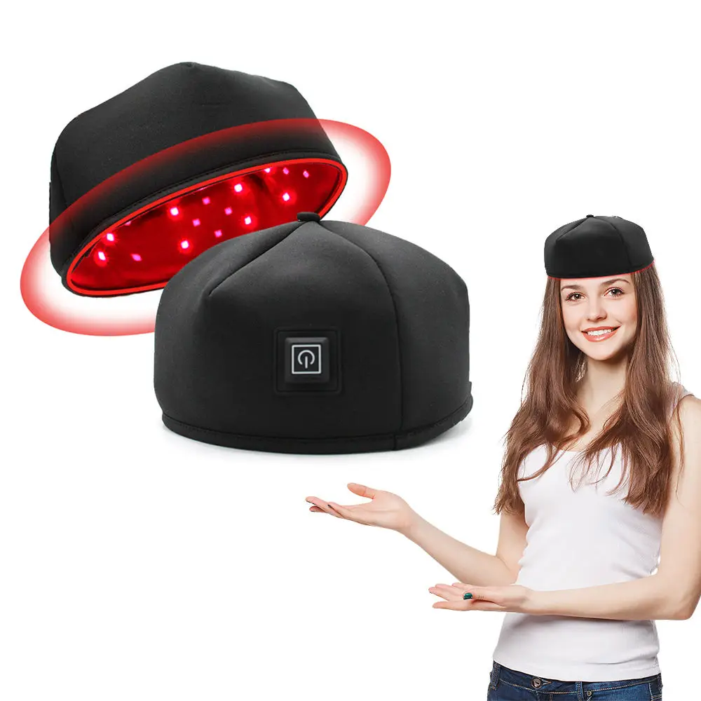 

120 Leds Therapy Cap Home Use Infrared Therapy Hair Regrowth Instrument Red Light Therapy Cap 660nm 830nm