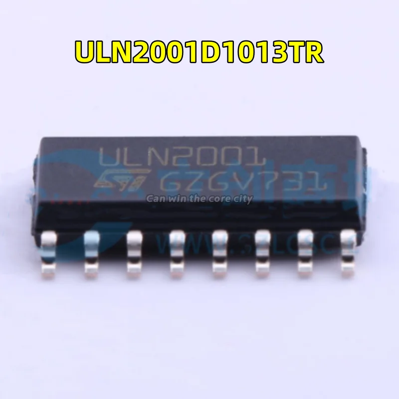 

1-100 PCS/LOT New imported original ULN2001D1013TR ULN2001 SOP-16 Darlington Transistor Array IC chip