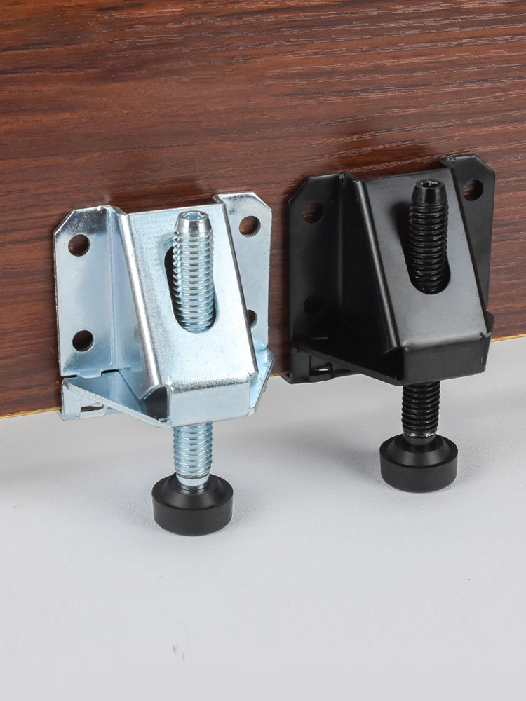 1Pcs Furniture Adjustable Support Feet Wardrobe Adjust Support Pad Cabinet Sofa Base Bracket Level Heighten Hardware Fitting