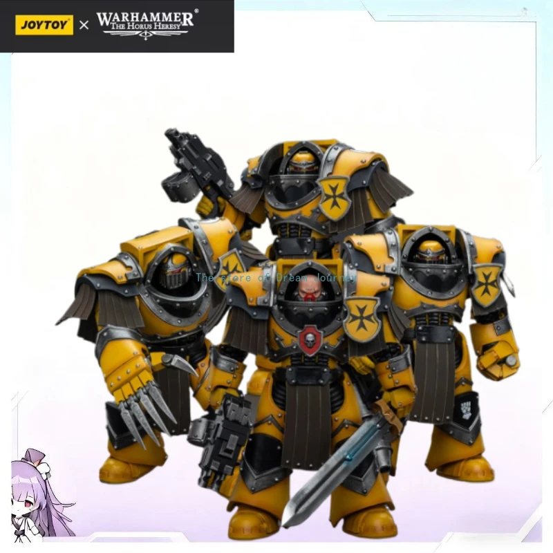 

JOYTOY Dark Source Warhammer 40K Imperial Fist Iron Cavalry Terminator Legion Legion movable soldier figure model