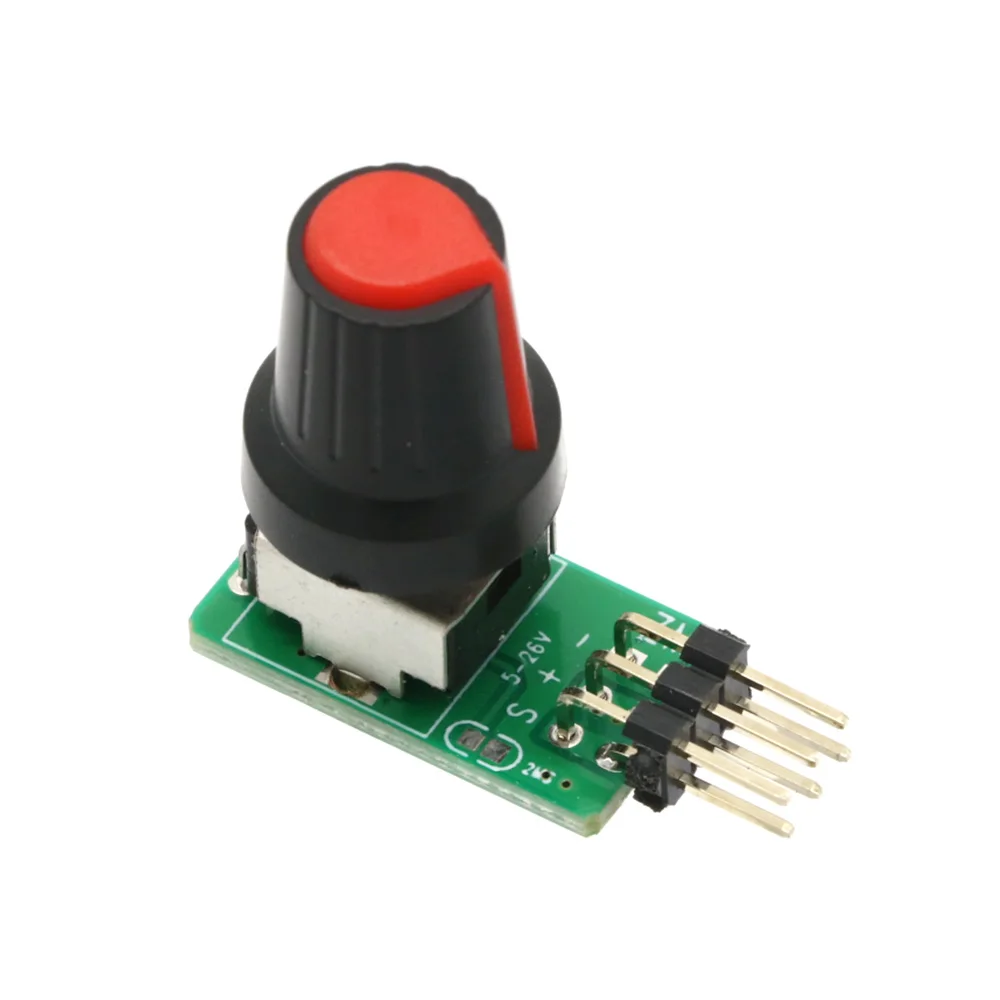 3-8V Mini Servo Tester ESC strumenti di prova fai da te Brushless Fan Motor Governor uscita segnale PWM per parti di modelli di aerei RC