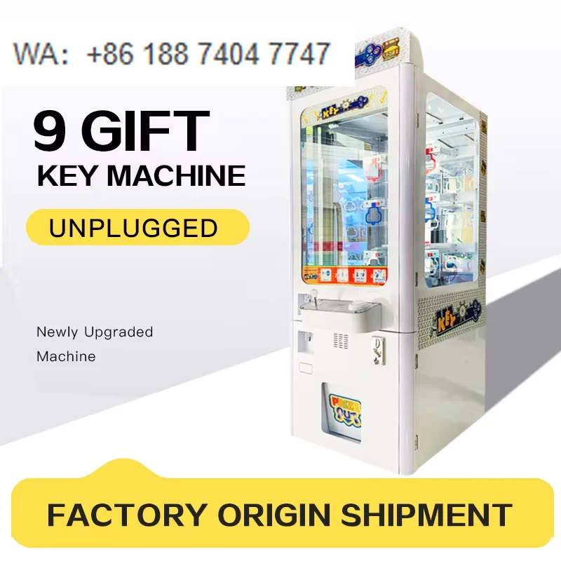 

Coin-Operated Mini Claw Machine Amusement Board Game with Plastic & Metal Clamp Prize for Gift Clipping English