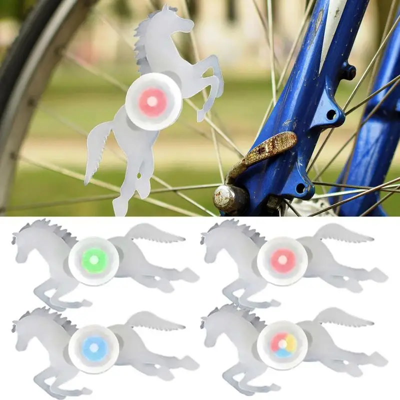 Bike Wheel Lights Bicycle Wheel Spoke Lights Energy-Saving Cycling Equipment For Professional Events Leisure Rides Daily Use