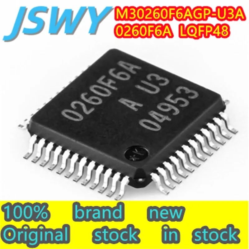 (1/15 pieces) M30260F6AGP code 0260F6A LQFP48 embedded microcontroller chip M30260F6AGP#U3A new original fast shipping