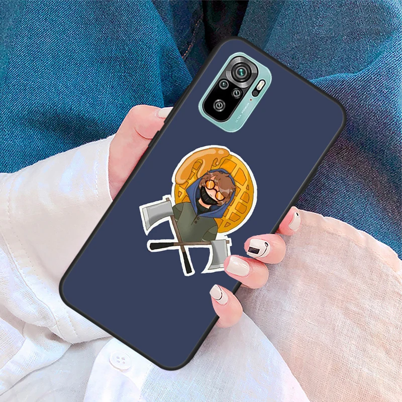 Creepypasta Ticci Toby  x reader Case For Xiaomi Redmi Note 11 10 9 8 12 Pro Plus 9S 10S 11S 12S Cover For Redmi 12C 10 9 C