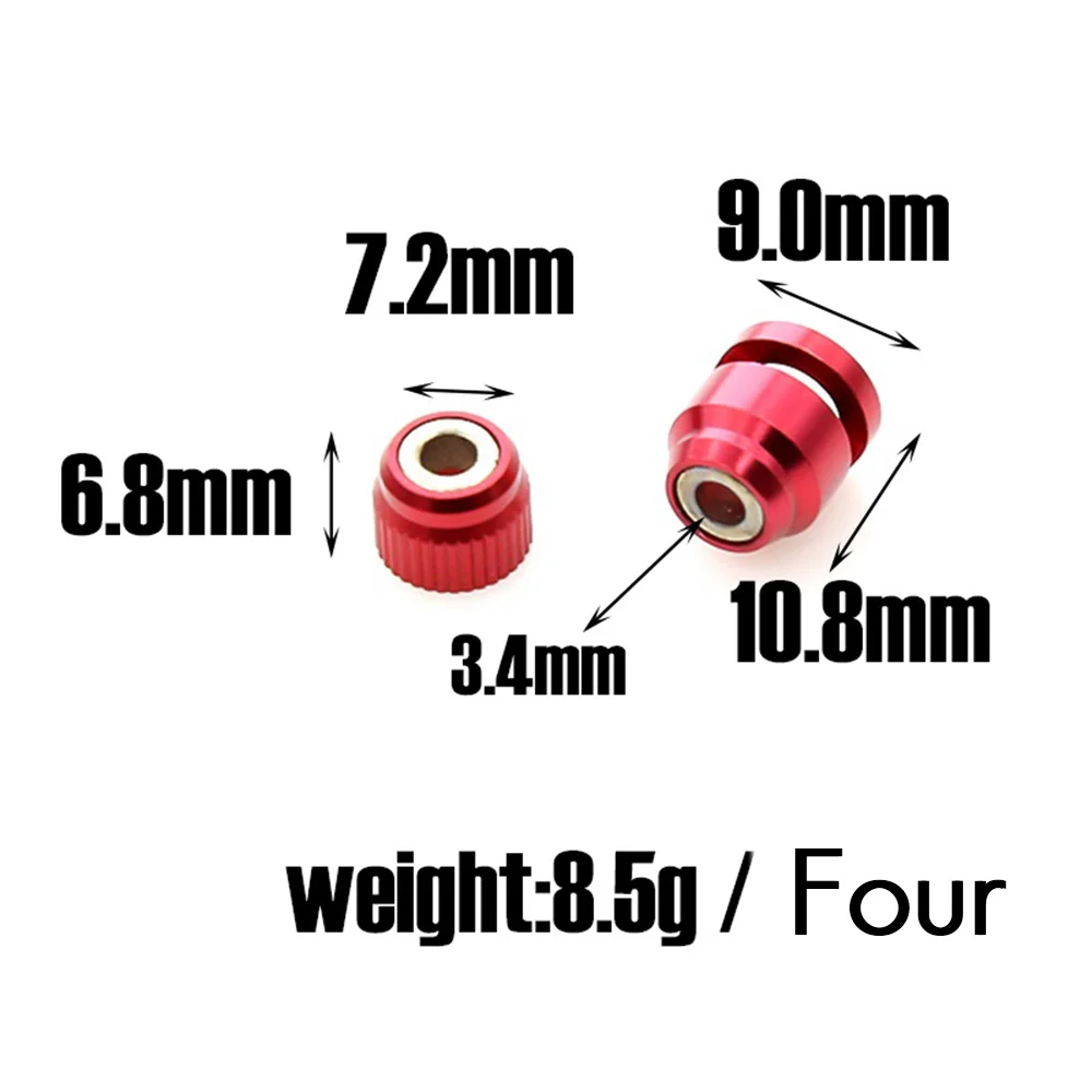 YSUN-RC Car Body Shell Hole Drilling Guide Punch Opener Locator Magnet For Axial SCX10 Traxxas TRX4 HSP Drift Sakura Redcat