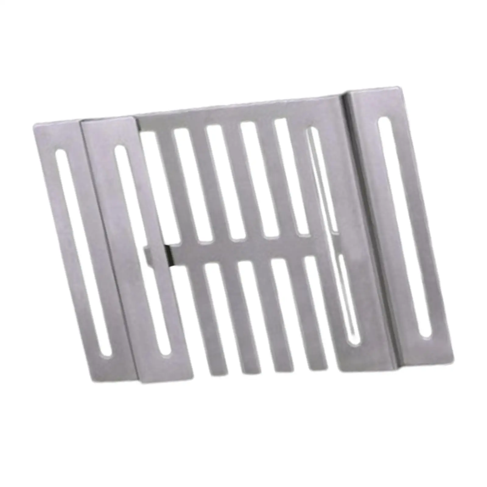 Heavy Duty Stainless Steel Drain Grate Cover Rat Proof Net for Rooftop Balcony Outdoor Slide Out Easy Clean Rust Resistant
