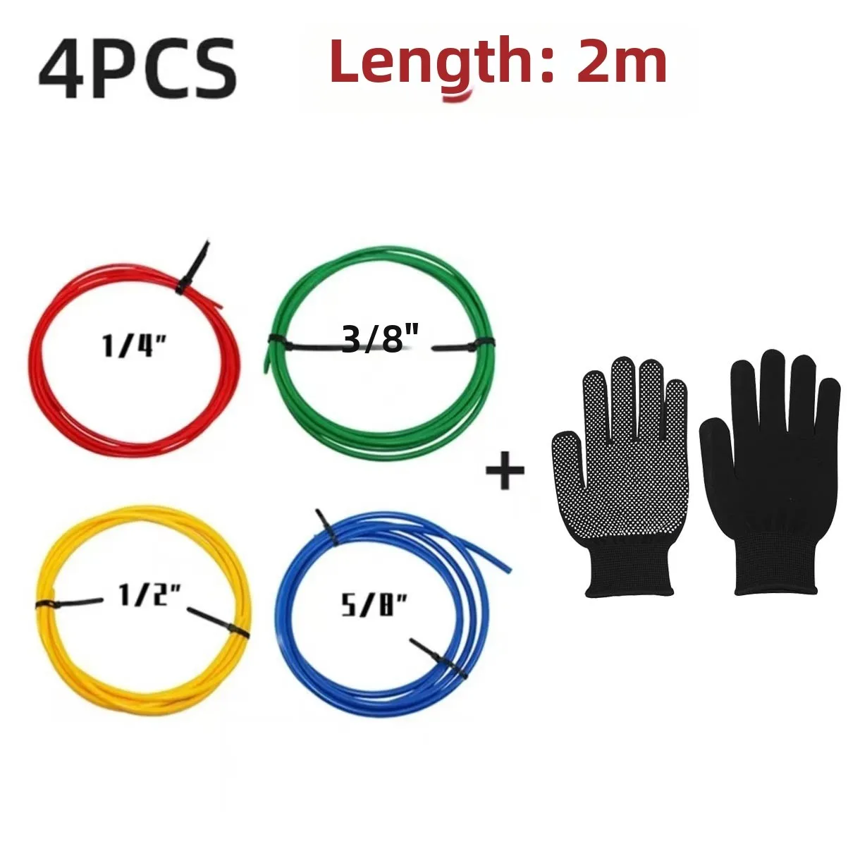 2/4m PE Plastic Copper Pipe Protector 1/4