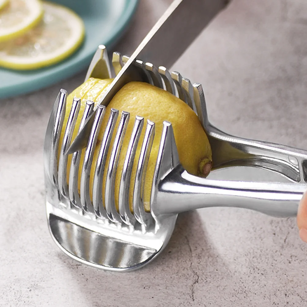 

Stainless Steel Tomato Lemon Egg Slicer Cutter Kitchen Fruit Tool Safe Odorless Vegetables Food Slicing Device Easy Operation