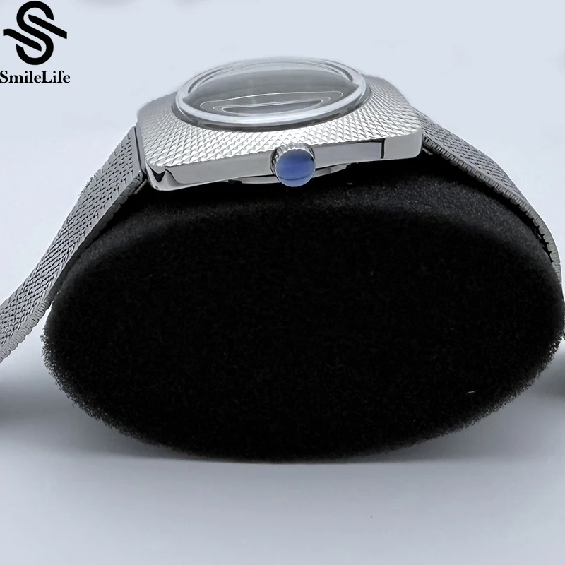 SmileLife NH35 36.5 مللي متر * 41 مللي متر ساعة اكسسوارات حافظة قبة زجاج الأكريليك ل Seiko NH35 NH36 NH34 NH38 ساعة يد تعمل بالحركة