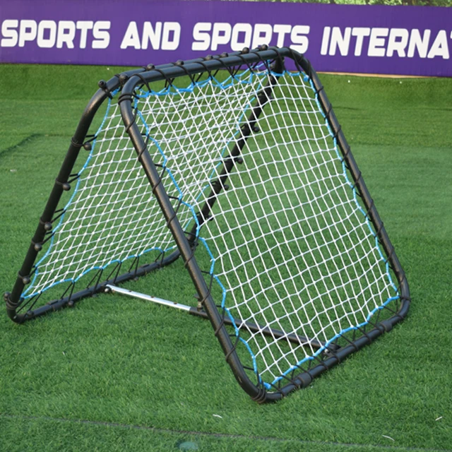 Peralatan latihan lipat target latihan passing sepak bola jaring rebounding 1mtr x 1mtr untuk latihan
