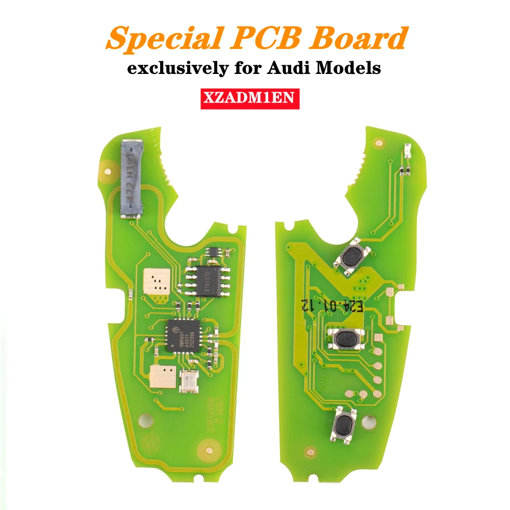 XHORSE XZADM1EN XZ Series MQB48 for Audi Special PCB Board within XT27B chip work with VVDI VVDI2 (PCB Only, No Shell )