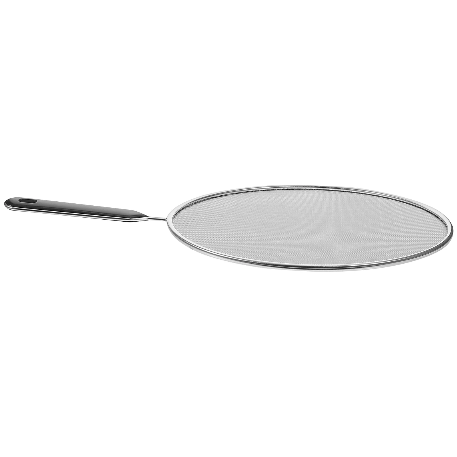 

1pc Stainless Steel Splatter Guard Oilproof Mesh Lid for Frying Pan Grease Splash Screen Keeps Kitchen Clean