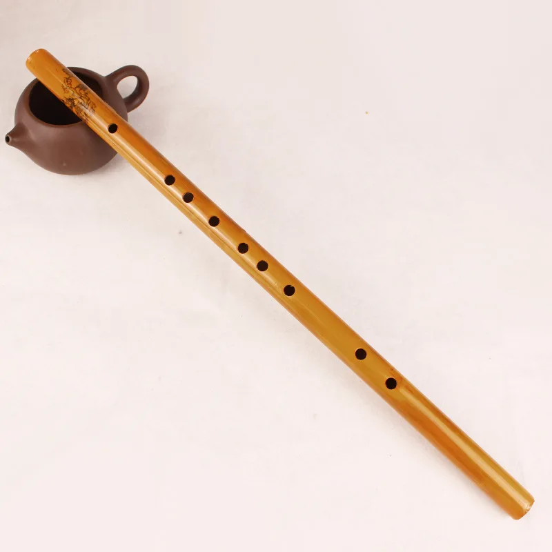 43CM 6 Holes Recorder Children Adults Vertical Blowing Flute Chinese Traditional Short Xiao Portable Whistle Flutes Instruments