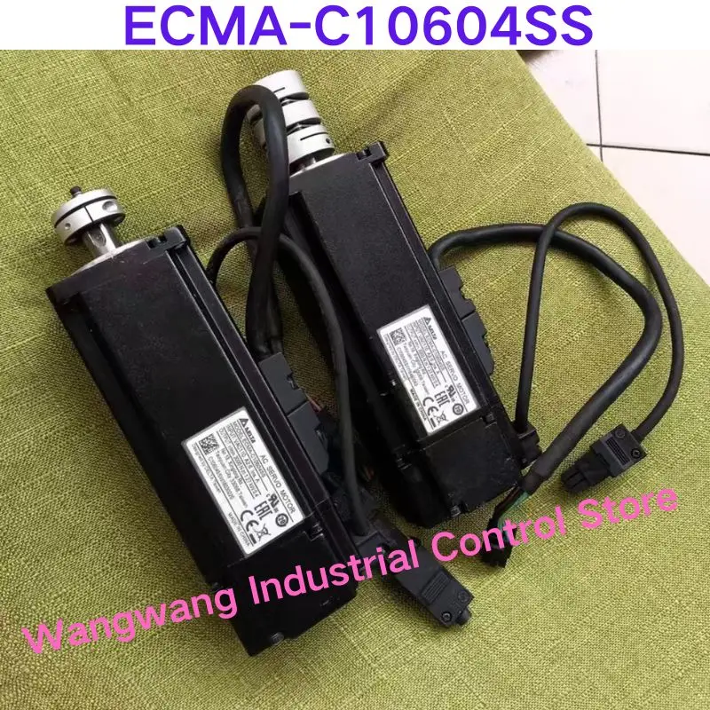 

Second-hand test OK , ECMA-C10604SS servo motor