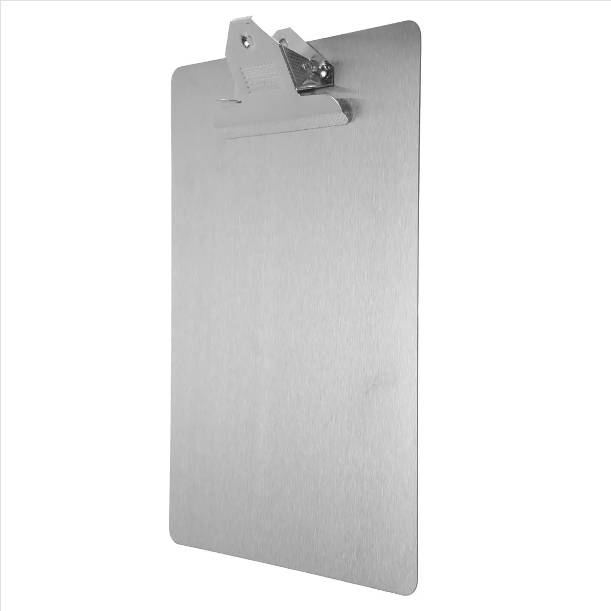 A57X NEW File Folder Metal Clipboard A4 Stainless Steel Clip Board Organizer Binder Board Menu Splint for School Teach