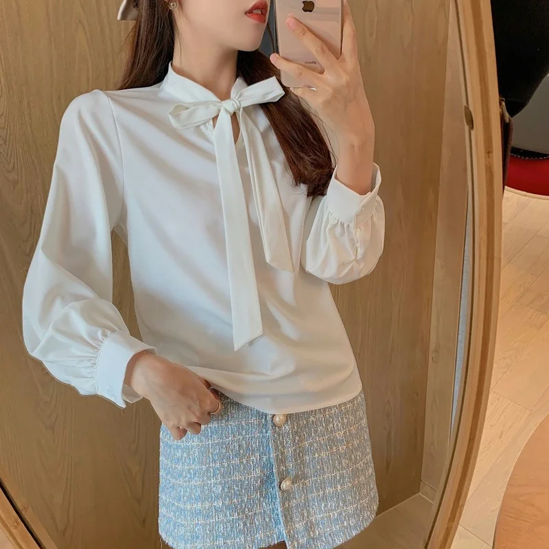 Spring Women Korean Vintage Elegant Tweed Two Piece Set Long Sleeve Short Jacket High Waist Irregular Skirt 2 Piece Suit Outfits