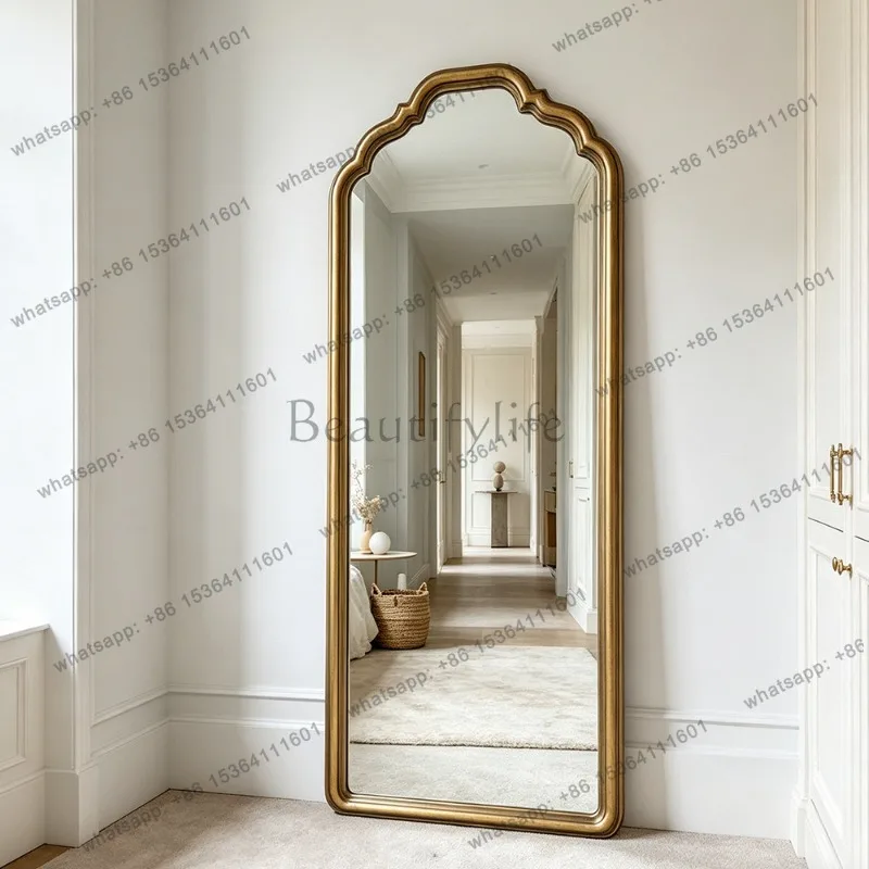 LD Standing Men Mirror Long Luxury Bedroom Floor Funky Bathroom Girls Full Body Moving Mirror Modern Espelhos