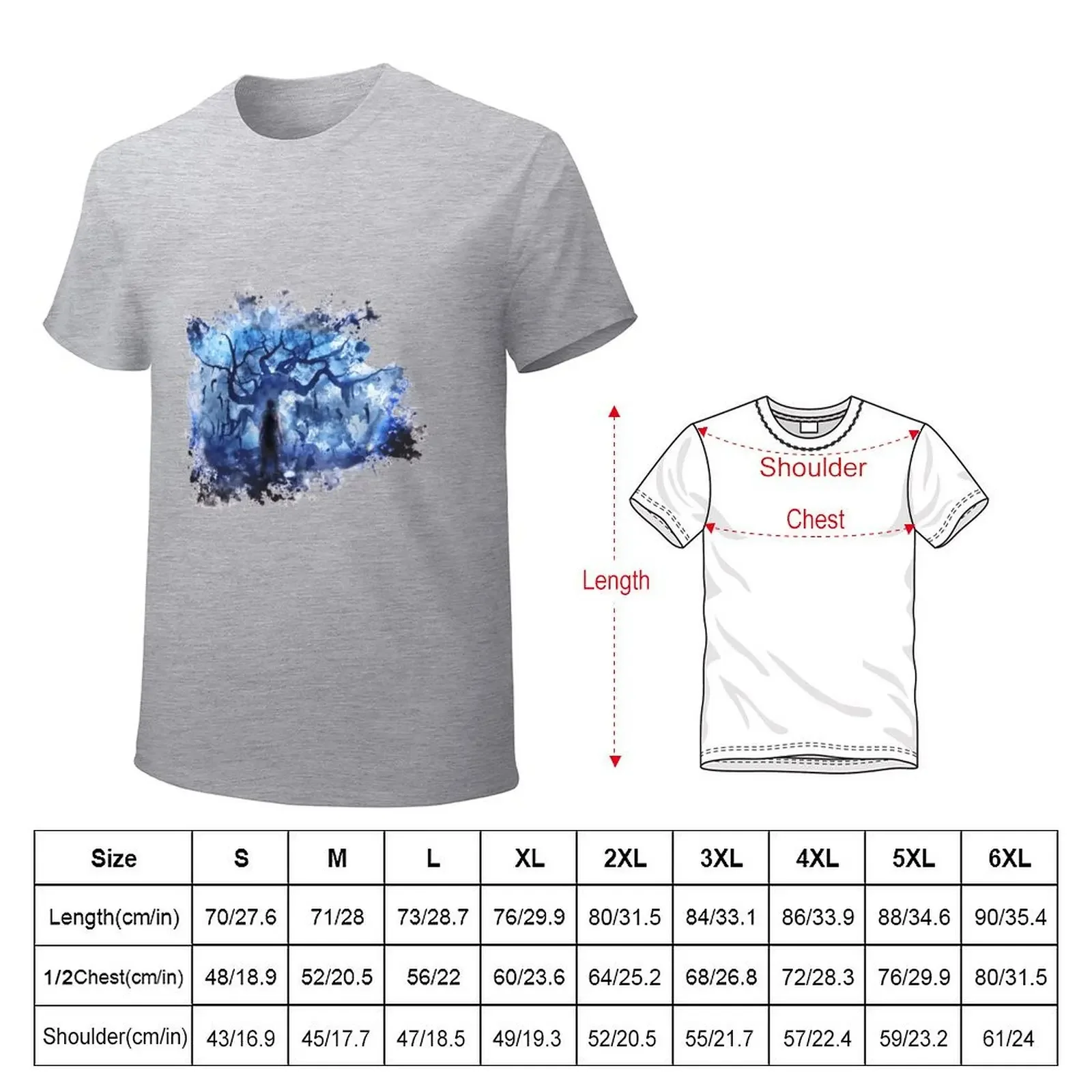 Hellblade Senua's Sacrifice T-shirt quick-drying tops customs customs design your own Men's cotton t-shirt