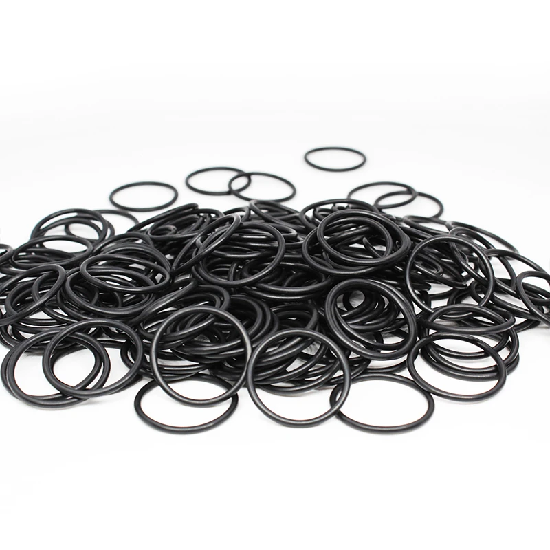 Junta tórica de nitrilo negro NBR OD 3-80mm de espesor CS 1/1, 5/2/3mm junta tórica junta tórica sello resistente al aceite y a la corrosión