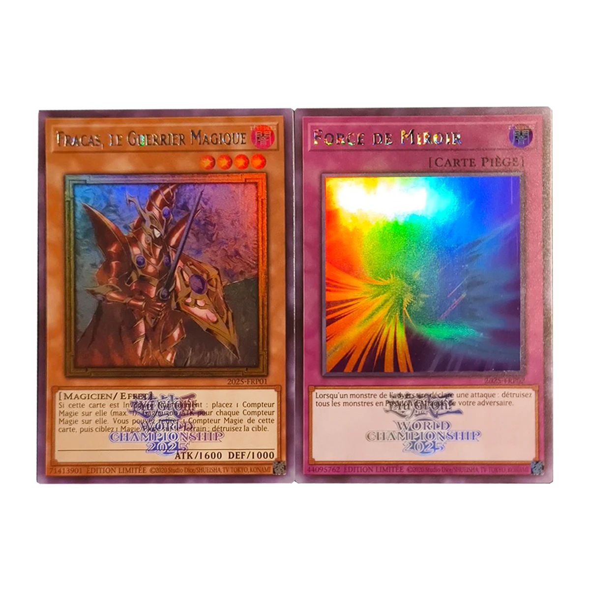 

2 шт./компл. самодельные Yu-Gi-Oh! Памятные специальные коллекционные карты Wcs World Congress, цветные флэш-карты в стиле аниме, подарочные игрушки
