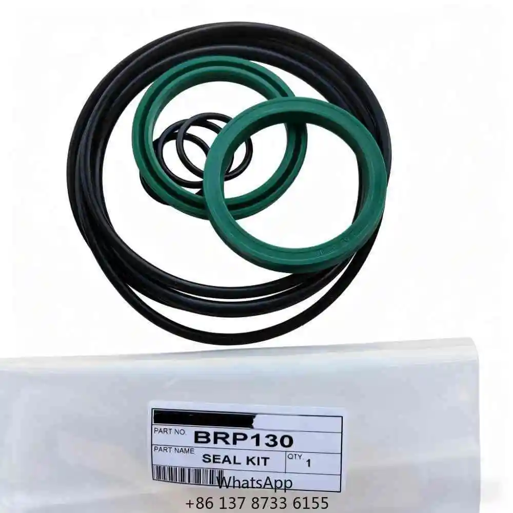 High Quality BRP130 Excavator Hydraulic Hammer Seal Kit Complete Oil Seal Spare Parts For Construction Breaker