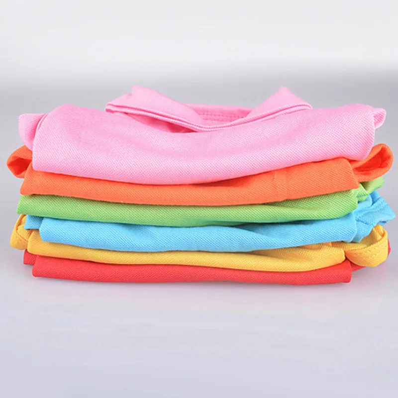 Small Dog Sweatshirt Pet Clothes Puppy Pullover Puppy Dog Cat Summer Solid Color Buttoned Shirt Pet Clothe Costume T-Shirt shirt