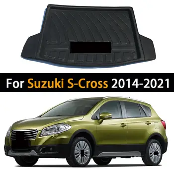 適用於鈴木新款 SX4 S-Cross 2014-2021 跨界車 JY 汽車後備箱墊防水地板襯墊配件托盤後備箱地毯 6 最佳銷售 鈴木跨界車 - №5