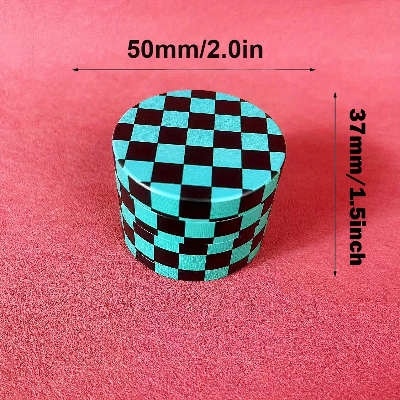 2inch Cartoon Herb Grinder Metal Pepper Mortar Salt Vanilla Bud Mill Spice Crusher Tobacco Grass  Grinder Cigarette Kitchen Tool view 4