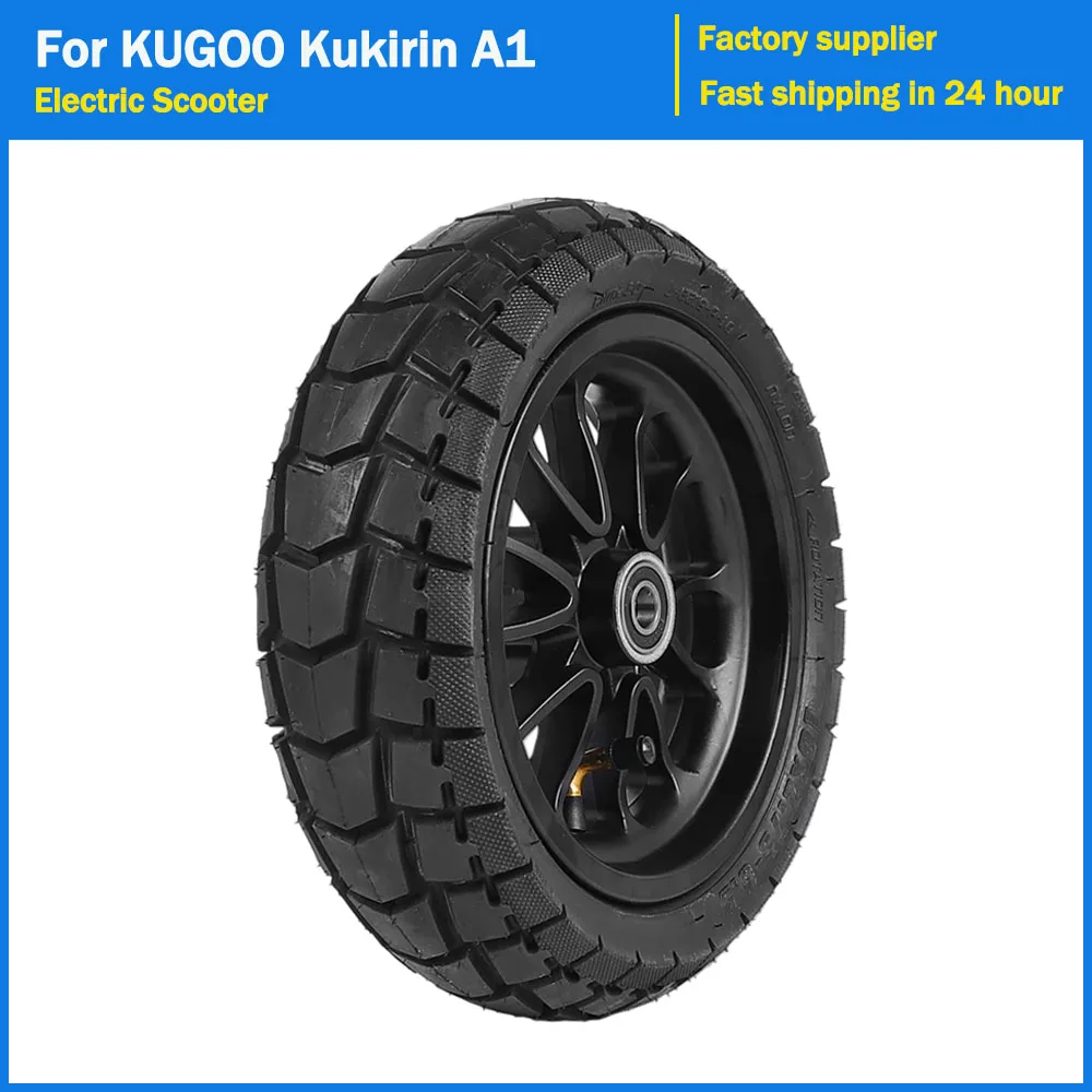 

Wheel Hub with 10x2.75-6.5 Tire Replacement Accessories for KUGOO KIRIN A1 Kukirin A1 Electric Scooter Rear Wheel Assembly