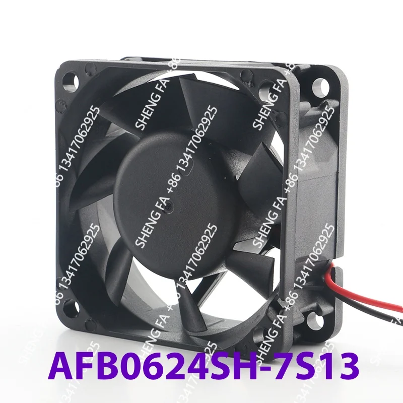 

AC EC 6025 60X60X25MM 6CM Cooling fan AFB0624SH Delta 5V 12V 48V DC 24V 0.21A converter Double ball High air volume Mute cabinet