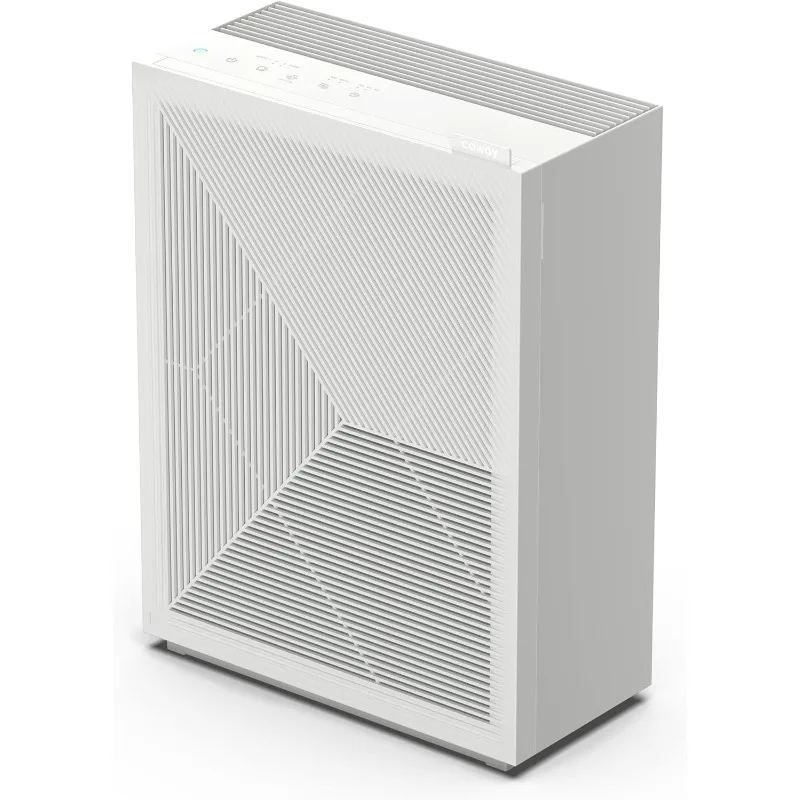 240 True HEPA Air Purifier with Air Quality Monitoring, Auto, and Filter Indicator, Dove White