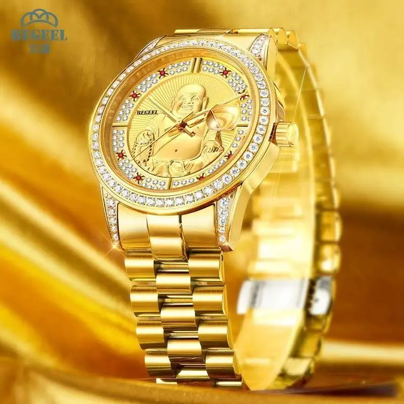 Relojes BEGEEL para hombre, relojes mecánicos, relojes mecánicos completamente automáticos, relojes mecánicos para caballero, relojes luminosos para hombre