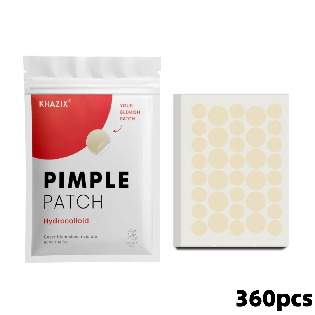 360pieces of facial acne patches, concealer patches, pimples patches, ultra-thin invisible breathable hydrogel