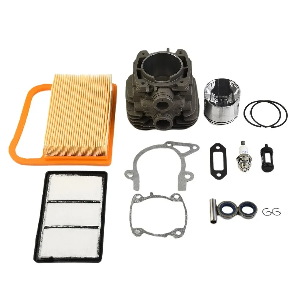 Carburetor & Cylinder Piston Kit for Stihl TS410 TS420