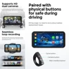 Navifly-オートバイナビゲーション,防水,ポータブル,CarPlay,ワイヤレス,Android,自動モニター,BT,デュアル1080p,6.25インチ録画 6