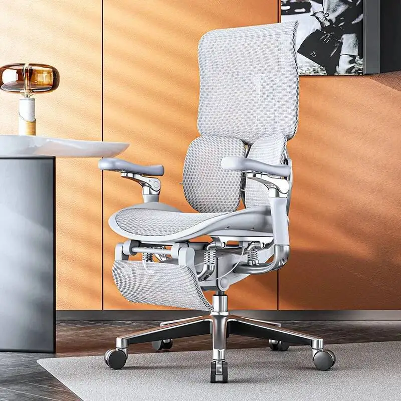 Ergonomic Swivel Office Chair Recliner Modern Mobile Luxury Office Chair Designer Wheels Reading Conference Stoel Home Furniture