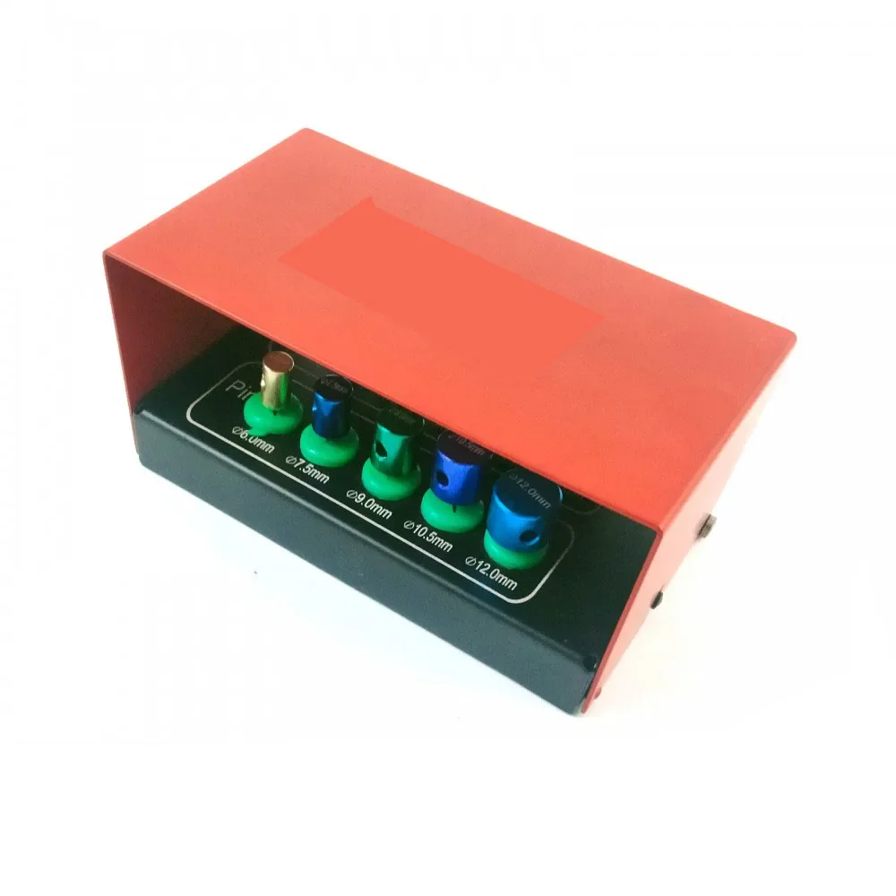 Dentalss Implants Guides & Positionings Kit Titaniums Guided Bur Surgerys Pins Stainless With Bur Holder