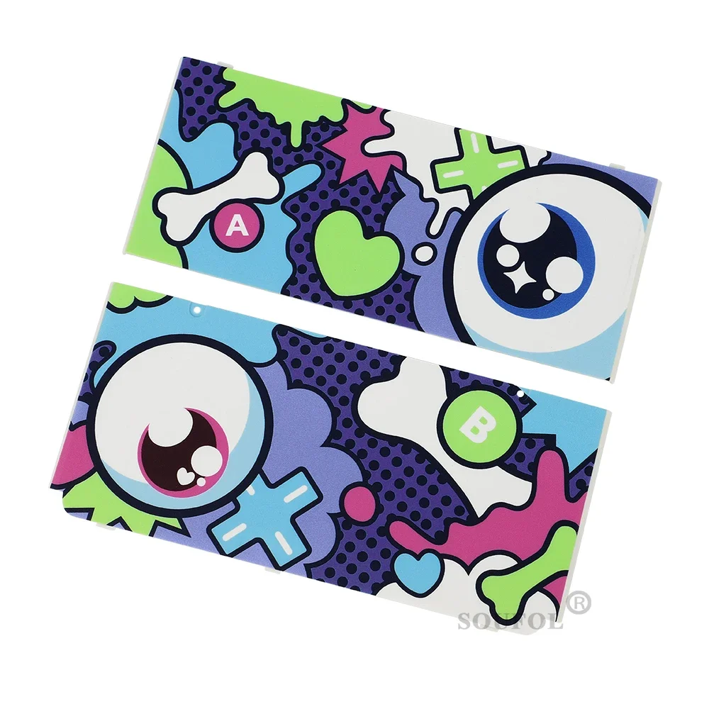 إصدار محدود غطاء لوحة AE ، غطاء علوي وسفلي لوحدة التحكم 3DS الجديدة ، غطاء خلفي علوي لعلبة NEW3DS البديلة